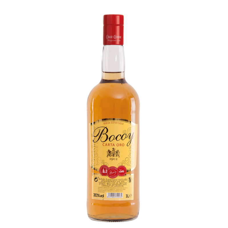 Bocoy Carta Oro bebida espirituosa botella 1 L, Destilería La Cordobesa