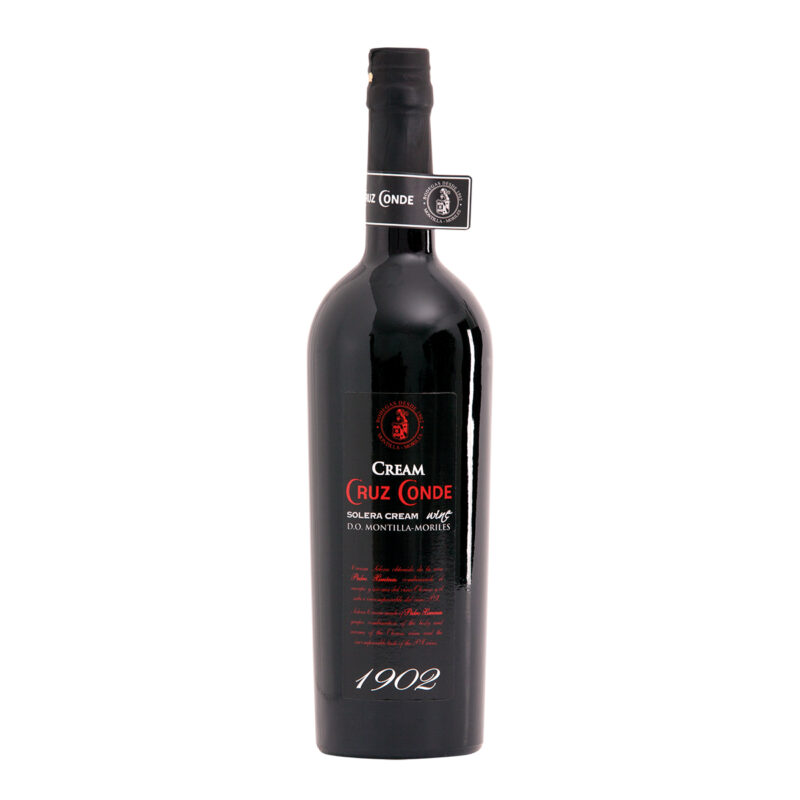 Cream Cruz Conde 1902 botella 75 cl, Solera Cream D.O.P. Montilla-Moriles