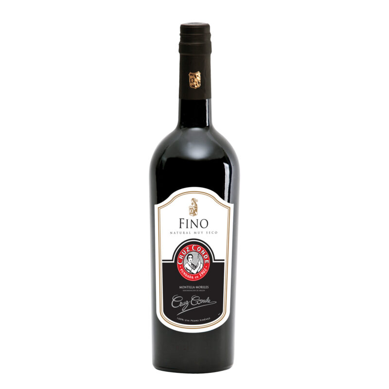 Fino Cruz Conde botella 75 cl, fino natural muy seco D.O.P. Montilla-Moriles