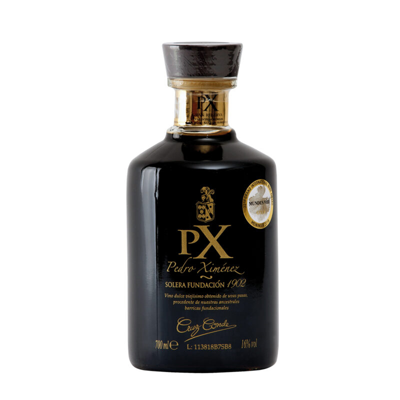 Pedro Ximénez Solera Fundación 1902 Cruz Conde botella 70 cl, PX Gran Reserva D.O.P. Montilla-Moriles
