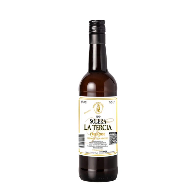 Solera La Tercia Cruz Conde botella 75 cl, vino D.O.P. Montilla-Moriles
