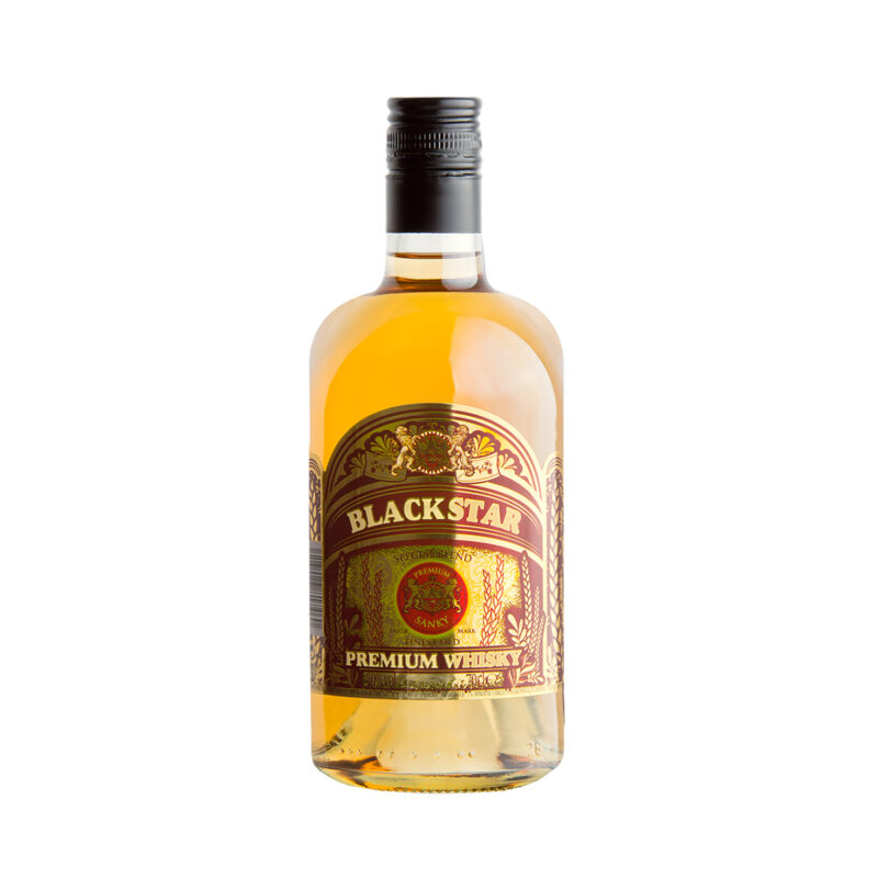 Whisky Blackstar premium Special Blend, botella 70 cl