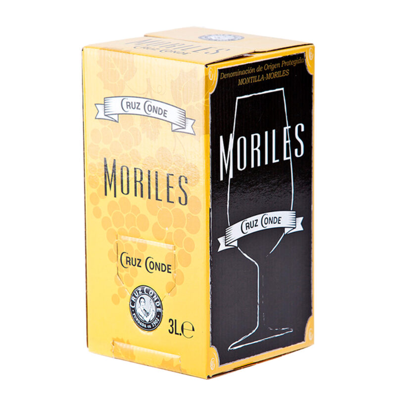Montilla-Moriles bag in box 3 litros Cruz Conde, vino Moriles D.O.P.