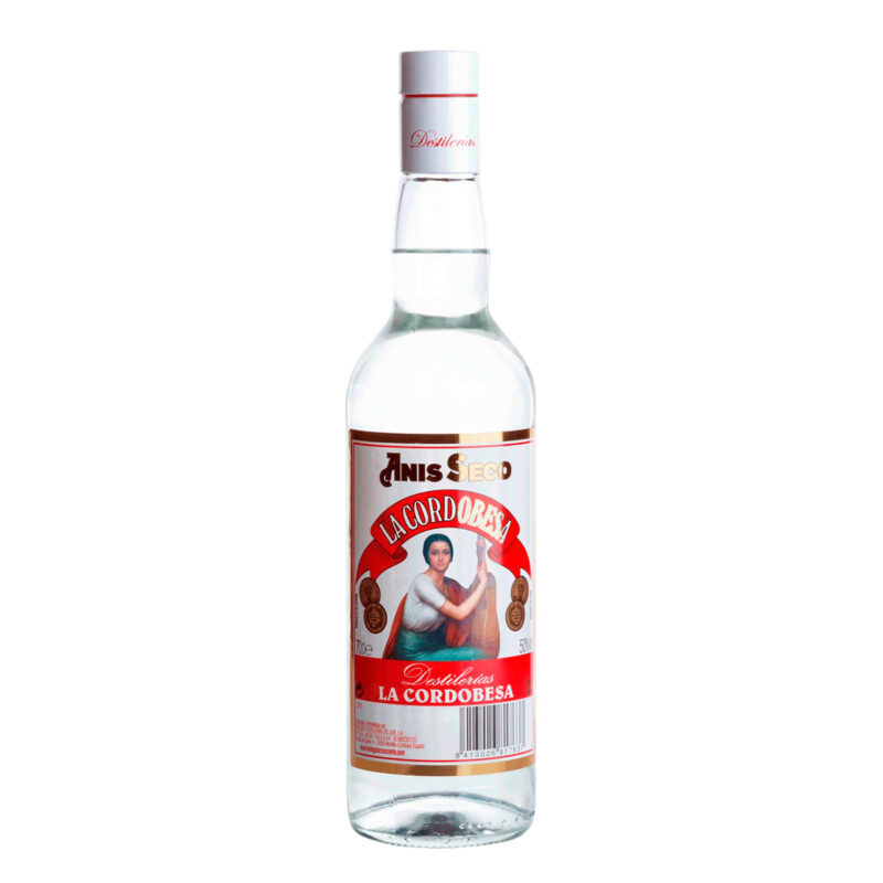 Anís Seco La Cordobesa 70 cl con etiqueta de la cordobesa
