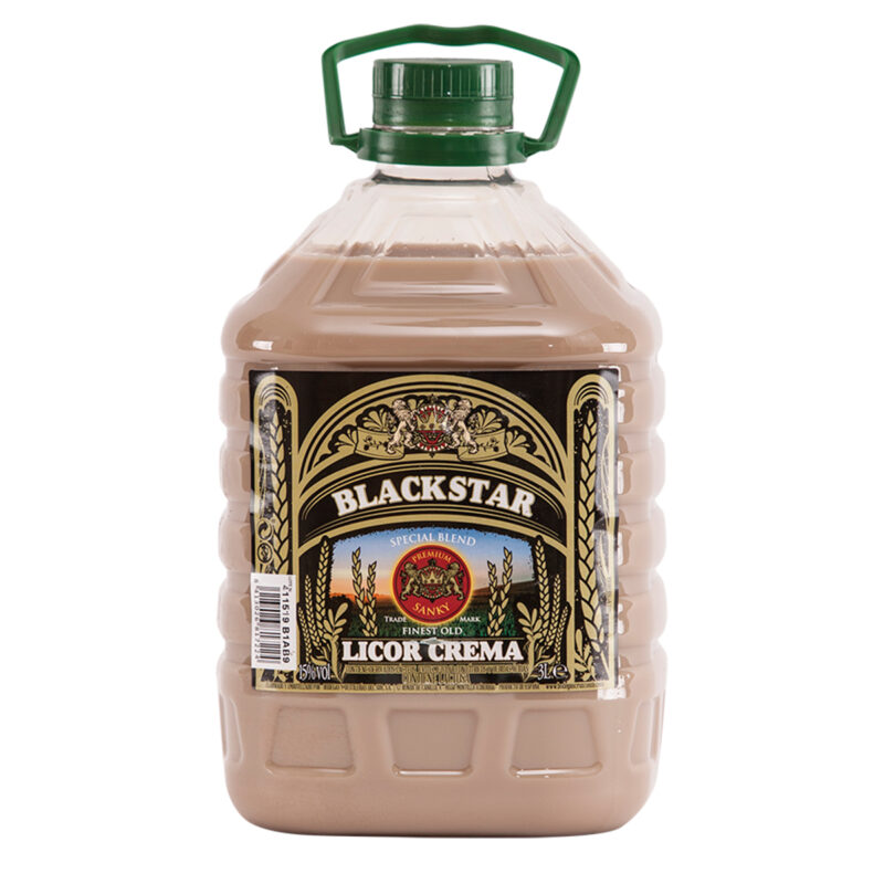 Licor Crema Blackstar 3 L en garrafa con asa