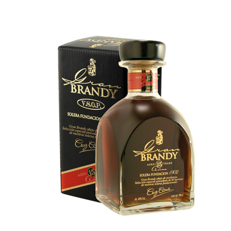 Gran Brandy Solera Fundación 1902 70 cl con estuche negro