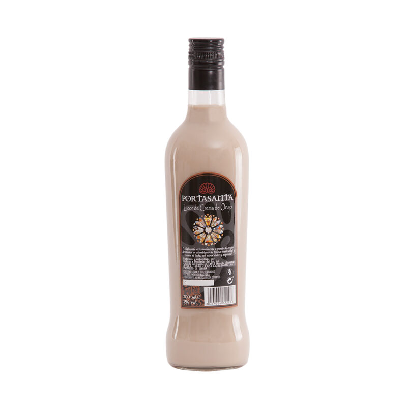 Licor Crema de Orujo Portasanta, botella 70 cl