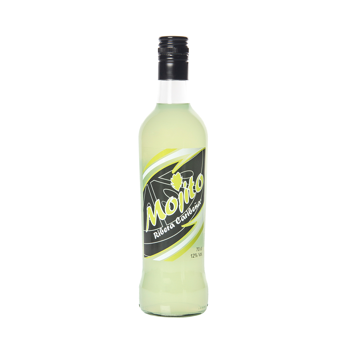 Mojito Ribera Caribeña cóctel de mojito embotellado, botella 70 cl